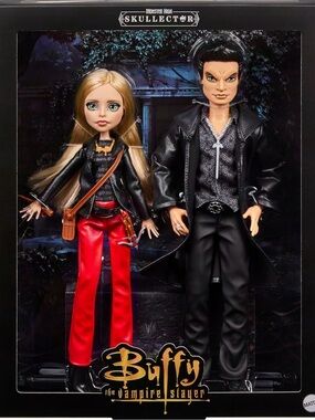 Monster High Skullector Buffy and Angel 2pk collector set In Hand ready to ship